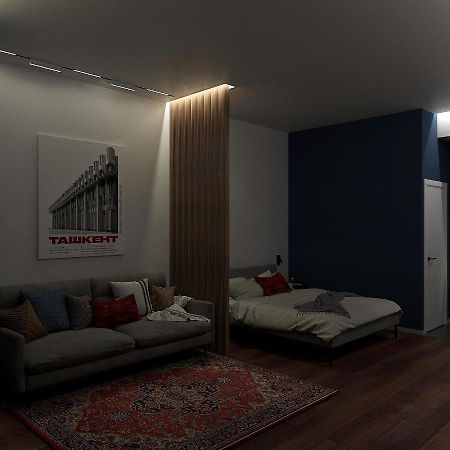 Blueloft 52 I Tashkent Apartment With Balcony Exterior foto
